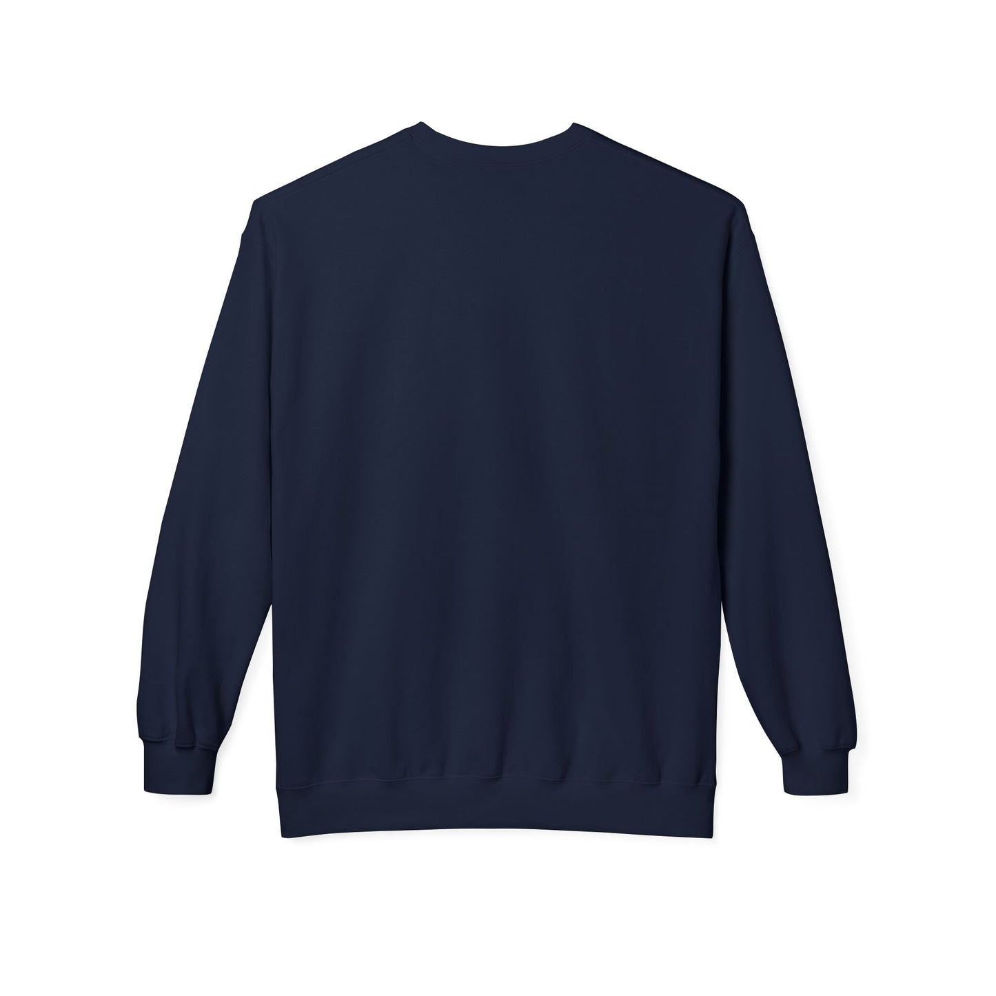 Chic Fleece Crewneck Sweatshirt - Cozy Unisex Pullover, Gift for Her/Him, Casual Layer, Perfect for Fall/Winter, Everyday Comfort