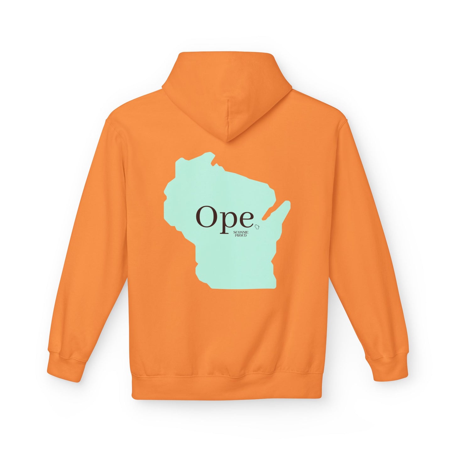 Wisconsin 'Ope' Midweight Hoodie | Comfy Unisex Fleece | Perfect for Casual Days, Gifts, or Gatherings