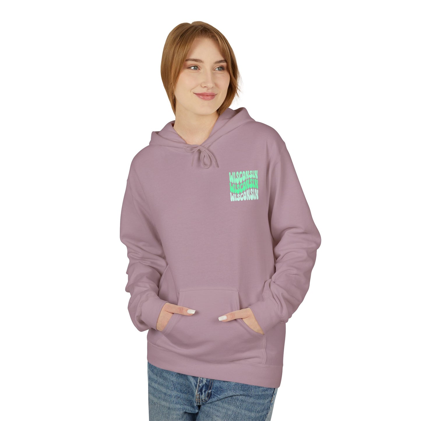 Wisconsin 'Ope' Midweight Hoodie | Comfy Unisex Fleece | Perfect for Casual Days, Gifts, or Gatherings