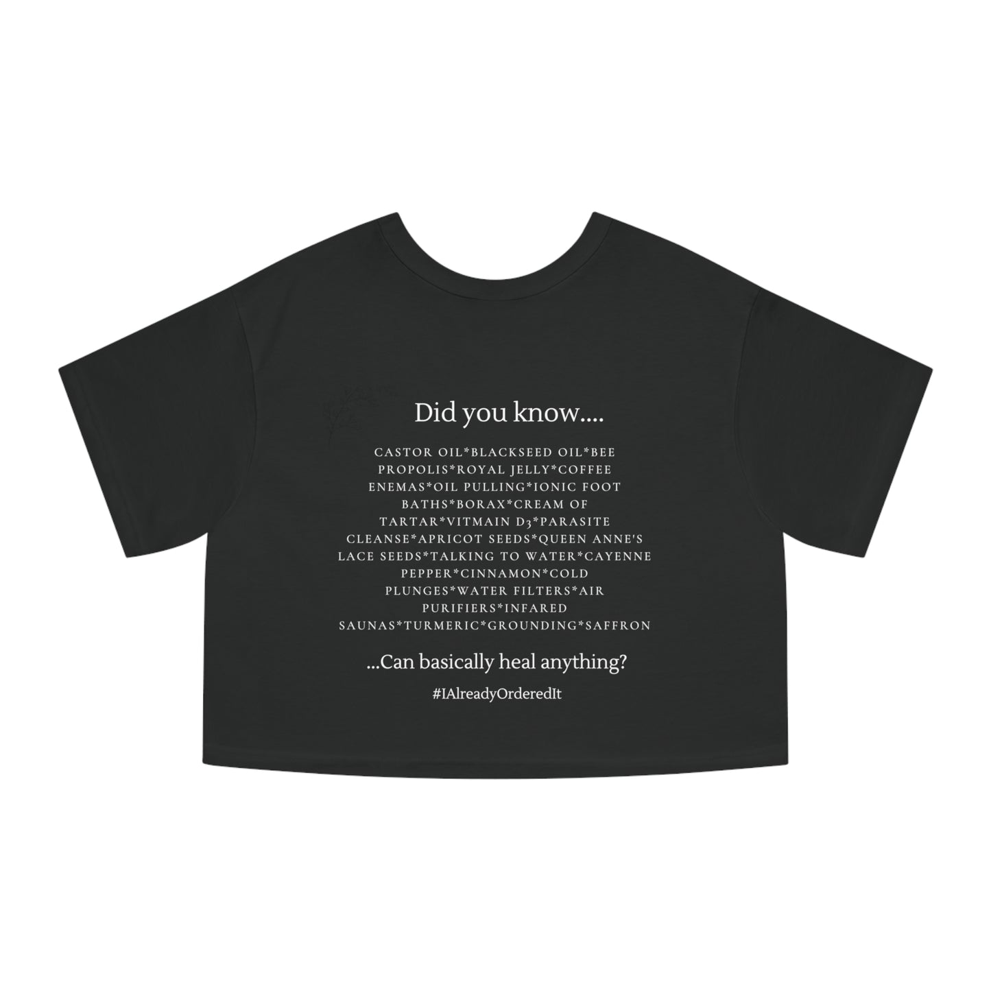 Champion Women's Heritage Cropped T-Shirt
