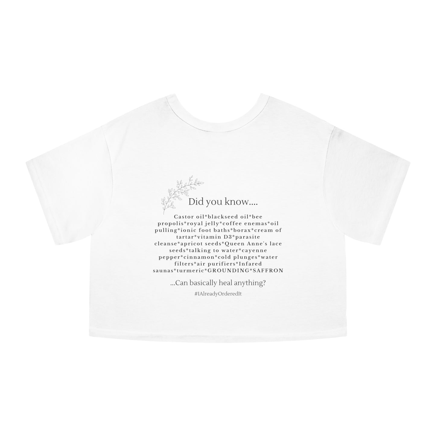 Champion Women's Heritage Cropped T-Shirt