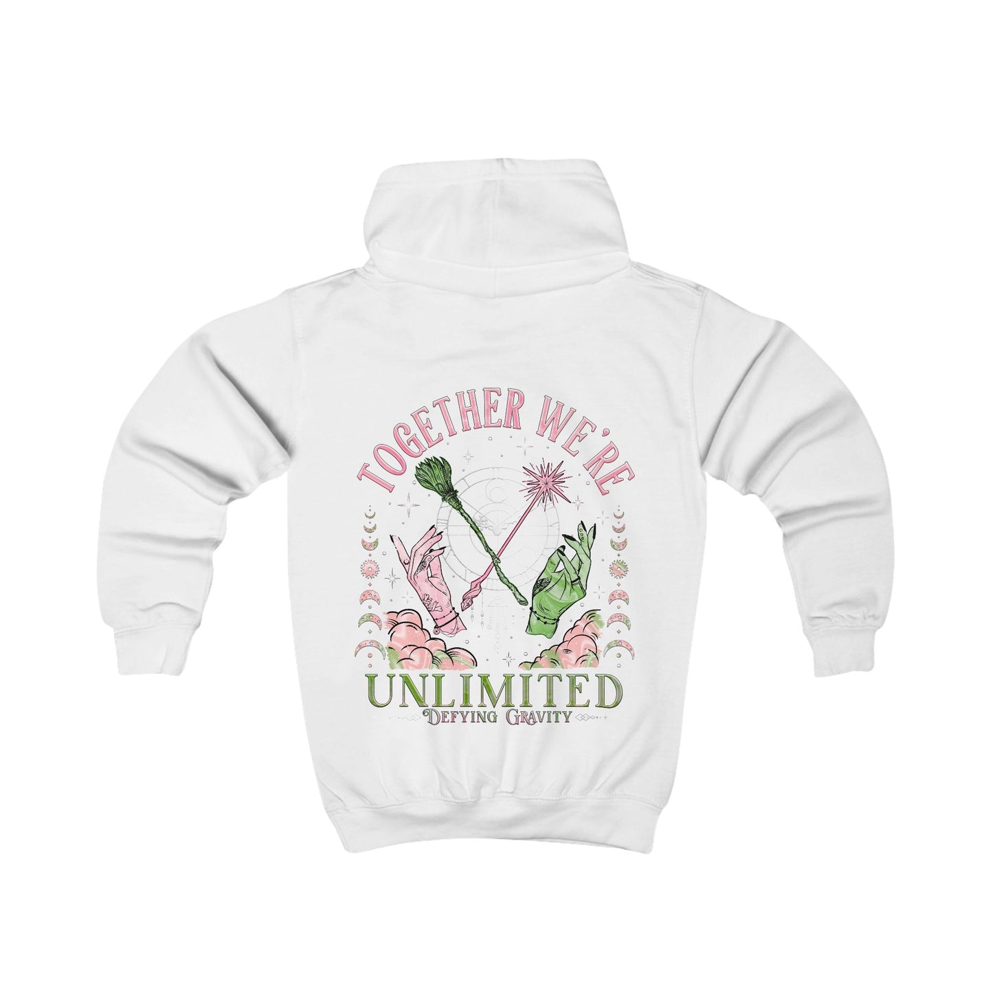 Kids Hoodie: WICKED Fun and Inspiring, Together We're Unlimited, Youth Sweatshirt for Playful Adventures, Gift for Kids, Birthday, School Events