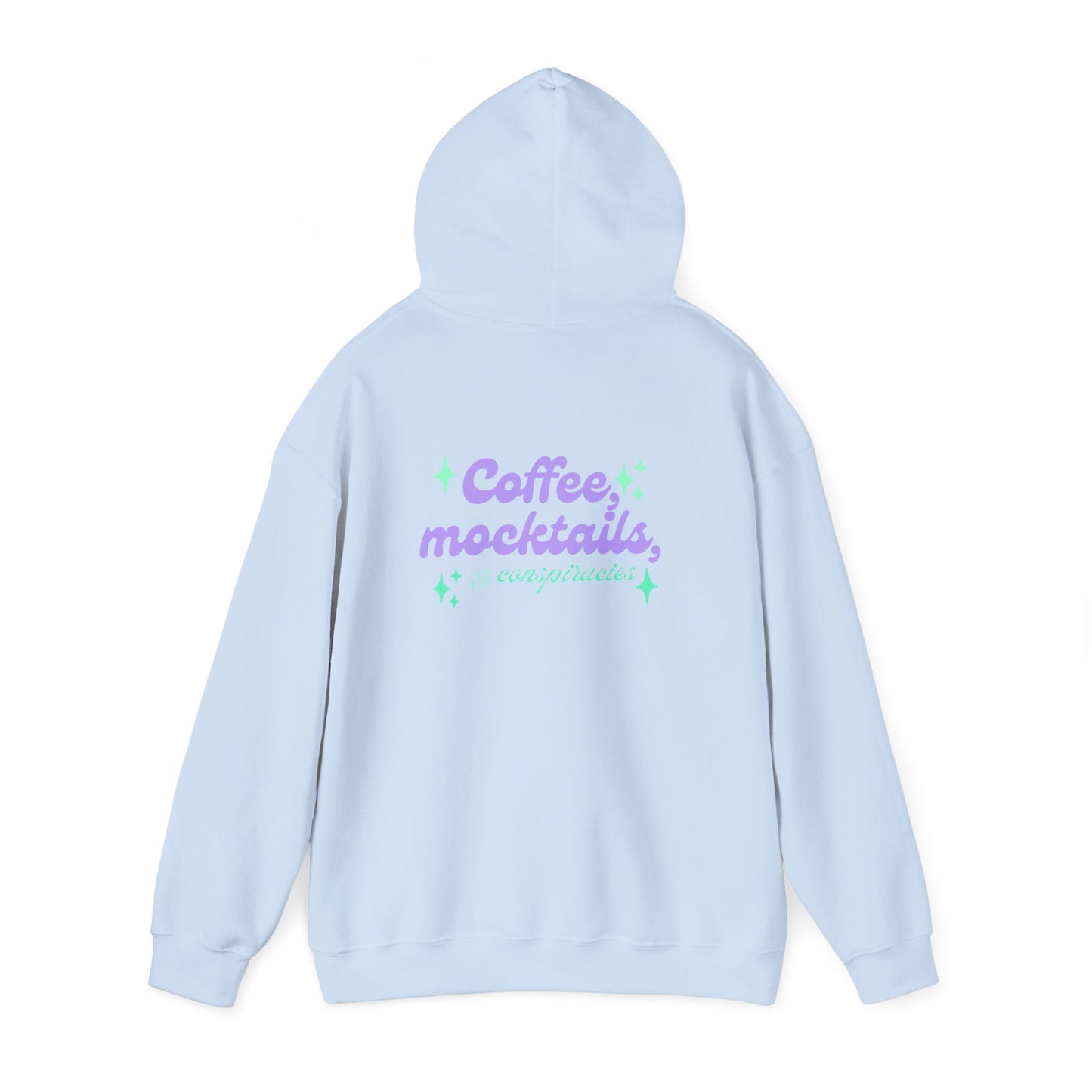 Coffee Mocktails Unisex Heavy Blend Hoodie, Cozy Sweatshirt for Cafés, Perfect Gift for Coffee Lovers, Casual Outfit for Chilly Days, [...]