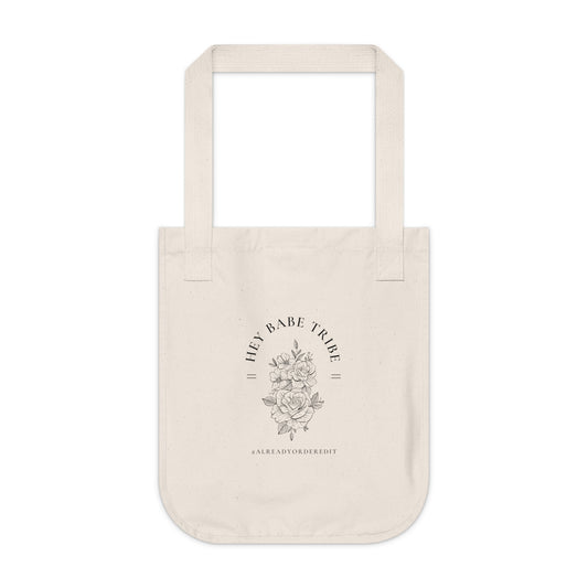 Organic Canvas Tote Bag