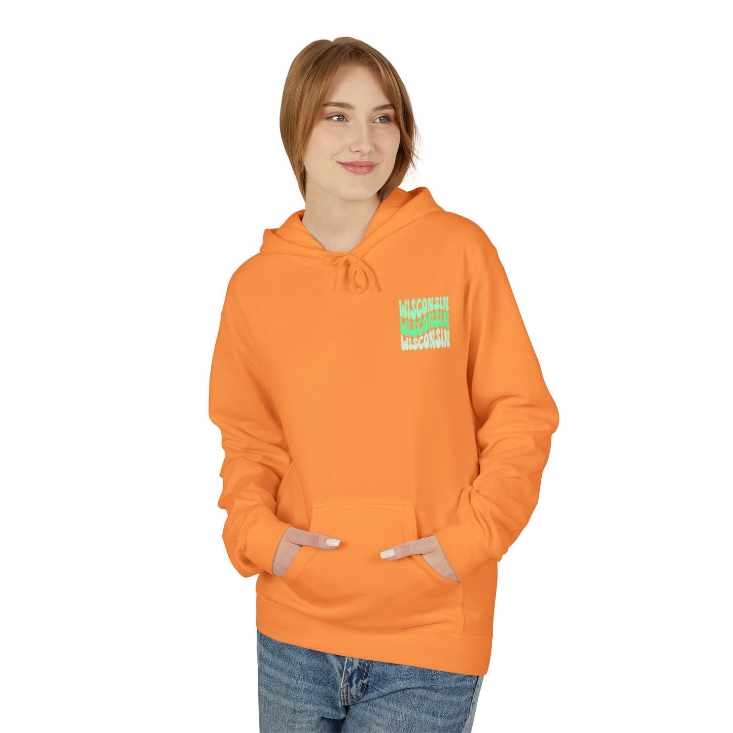Wisconsin 'Ope' Midweight Hoodie | Comfy Unisex Fleece | Perfect for Casual Days, Gifts, or Gatherings