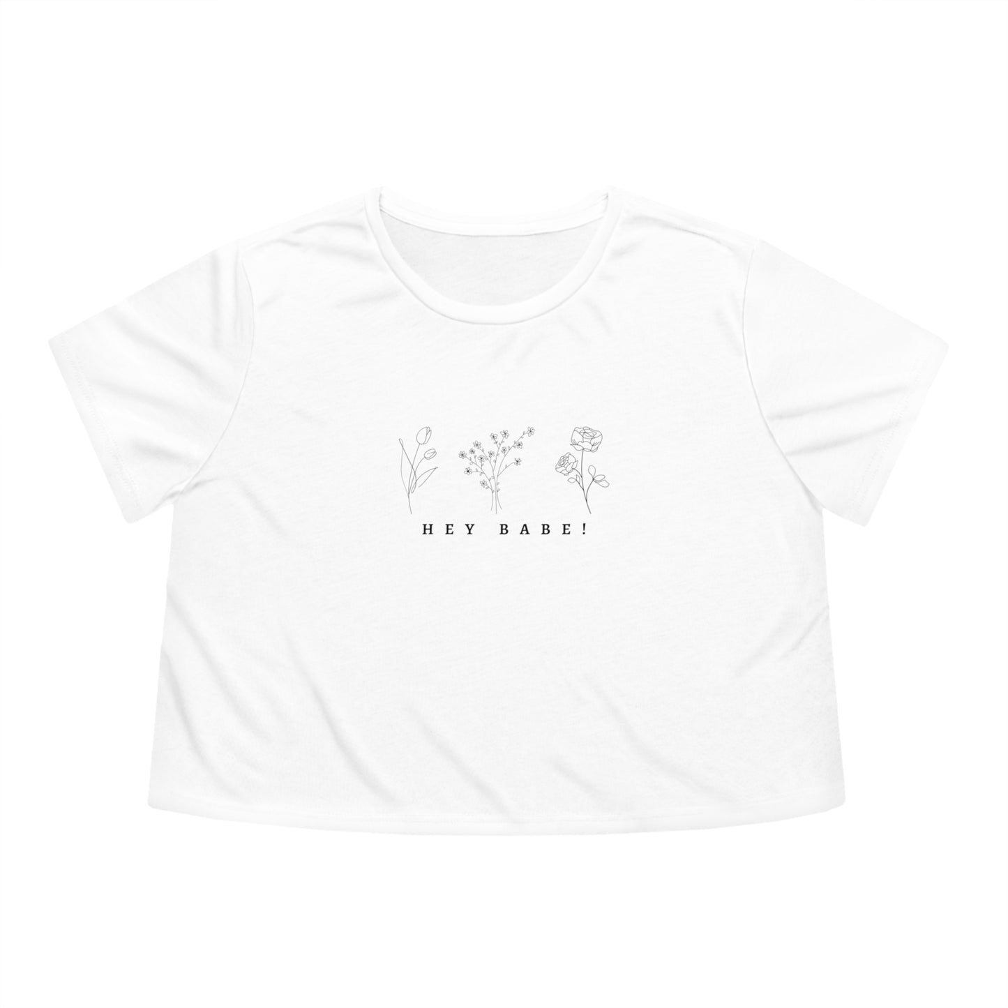 Women's Flowy Cropped Tee