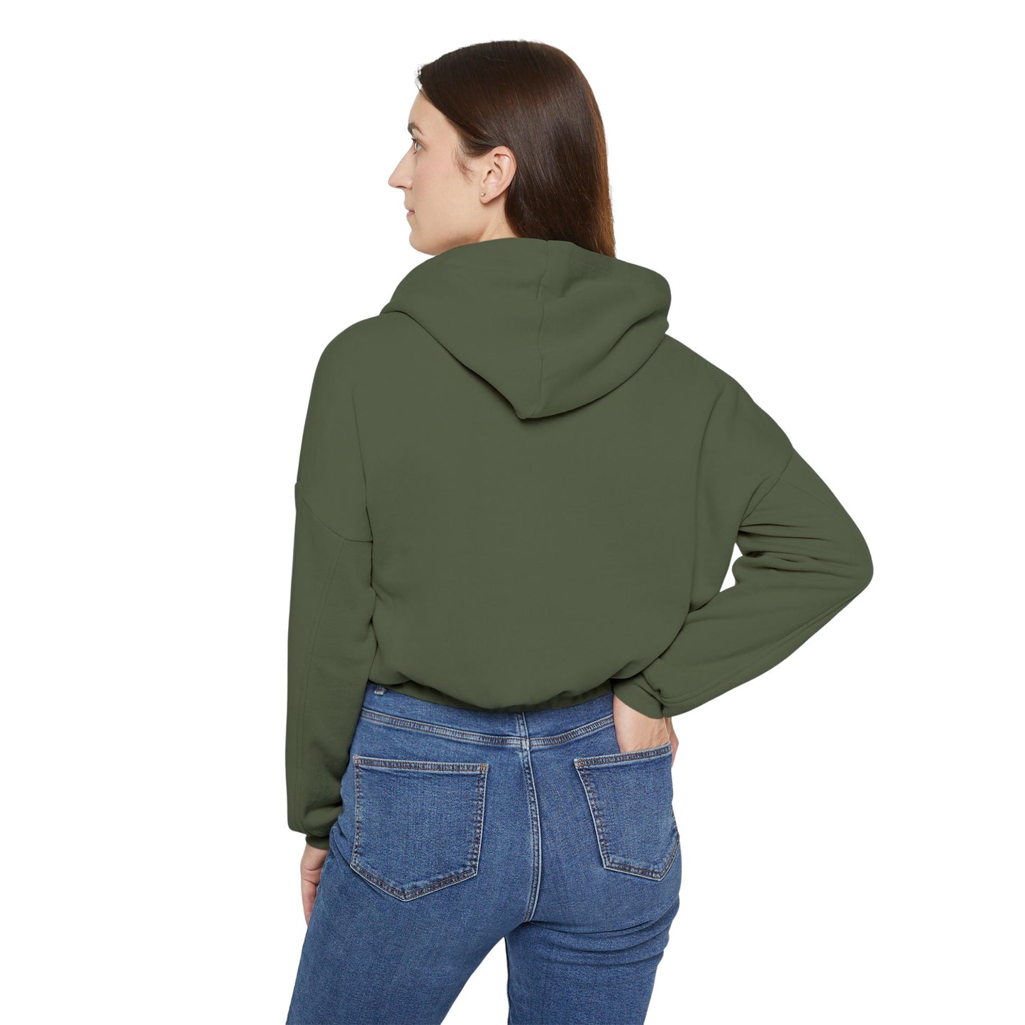 Halloween Graphic Cinched Hoodie for Women, Cozy Sweater, Casual Wear, Spooky Season Fashion, Halloween Costume Alternative