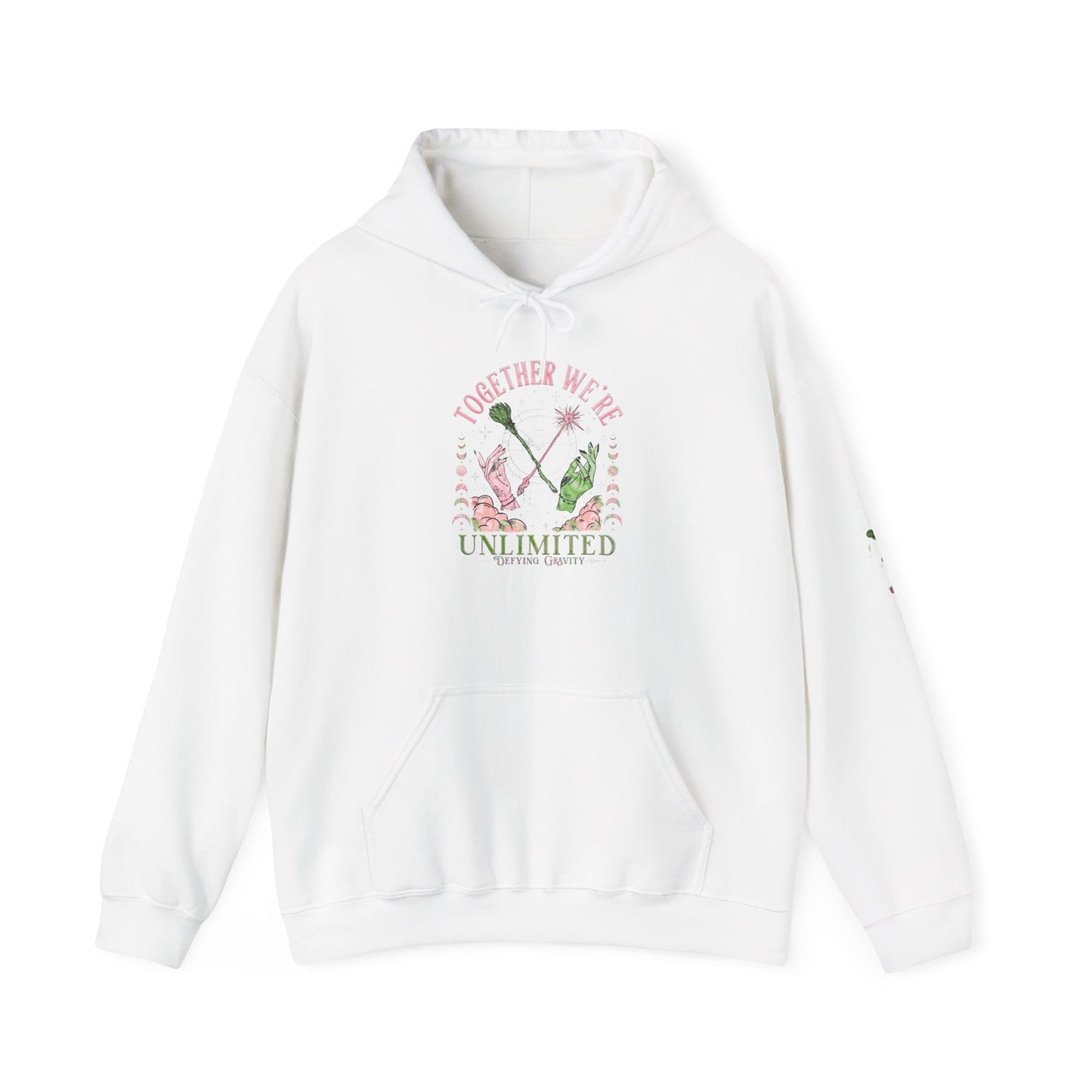 Together We’re Unlimited Hoodie, Inspirational Sweatshirt, Unisex Cozy Hoodie, Gift for Her/Him, Casual Outfit, Spring Layering