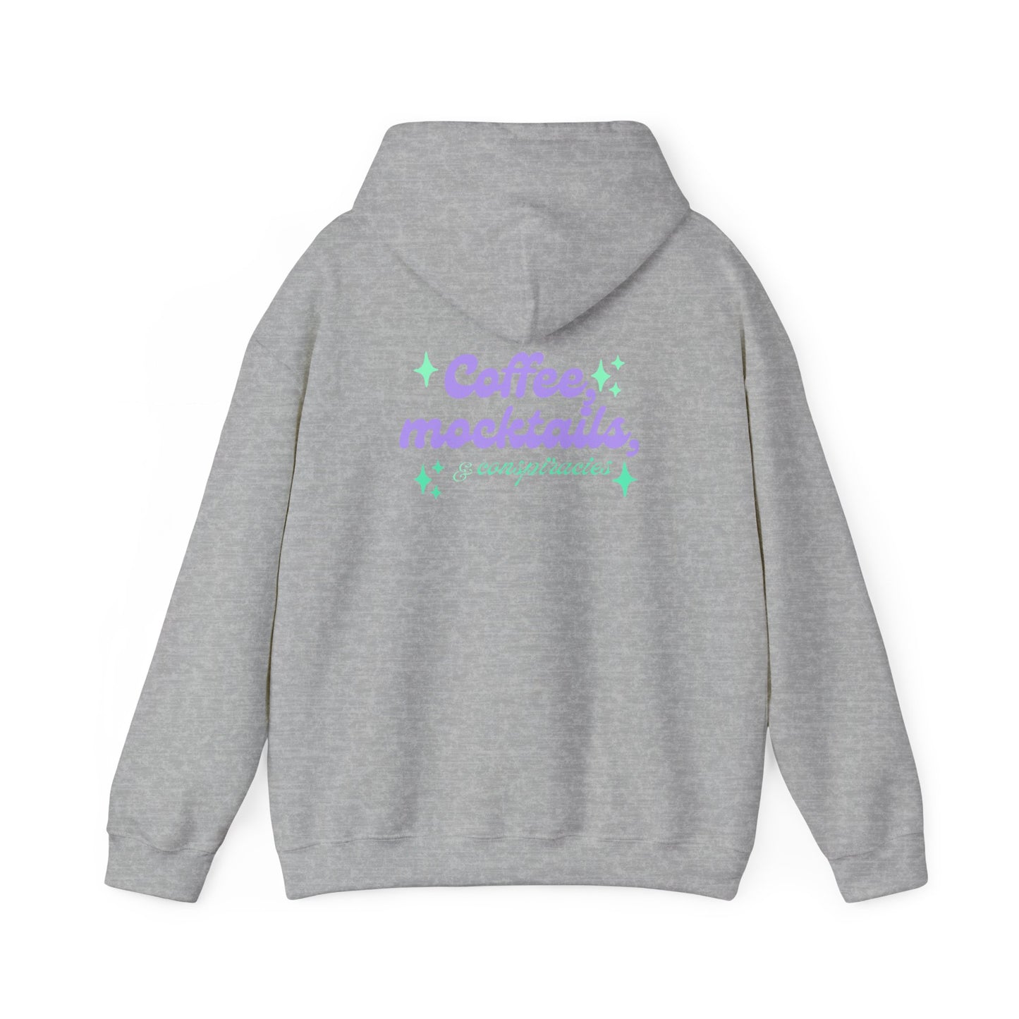 Coffee Mocktails Unisex Heavy Blend Hoodie, Cozy Sweatshirt for Cafés, Perfect Gift for Coffee Lovers, Casual Outfit for Chilly Days, [...]