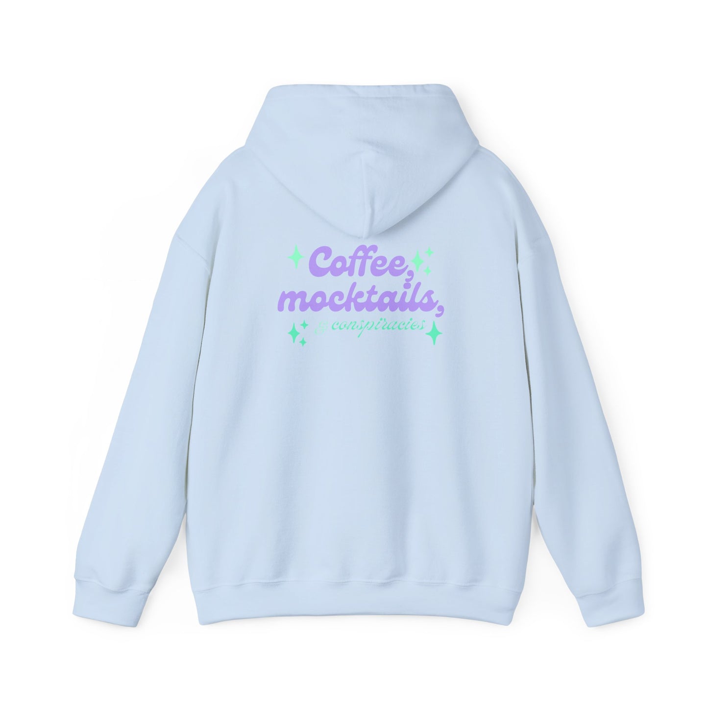 Coffee Mocktails Unisex Heavy Blend Hoodie, Cozy Sweatshirt for Cafés, Perfect Gift for Coffee Lovers, Casual Outfit for Chilly Days, [...]