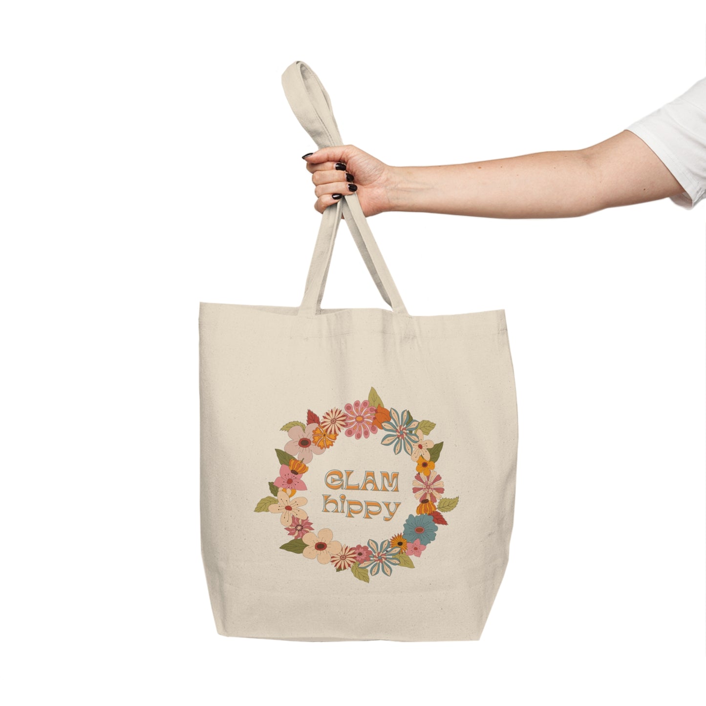 Canvas Shopping Tote