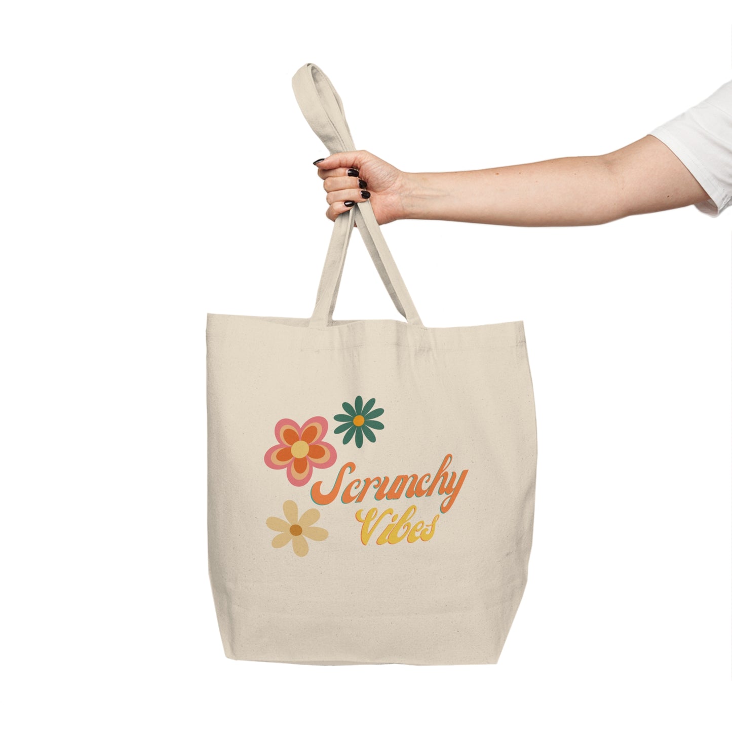 Canvas Shopping Tote