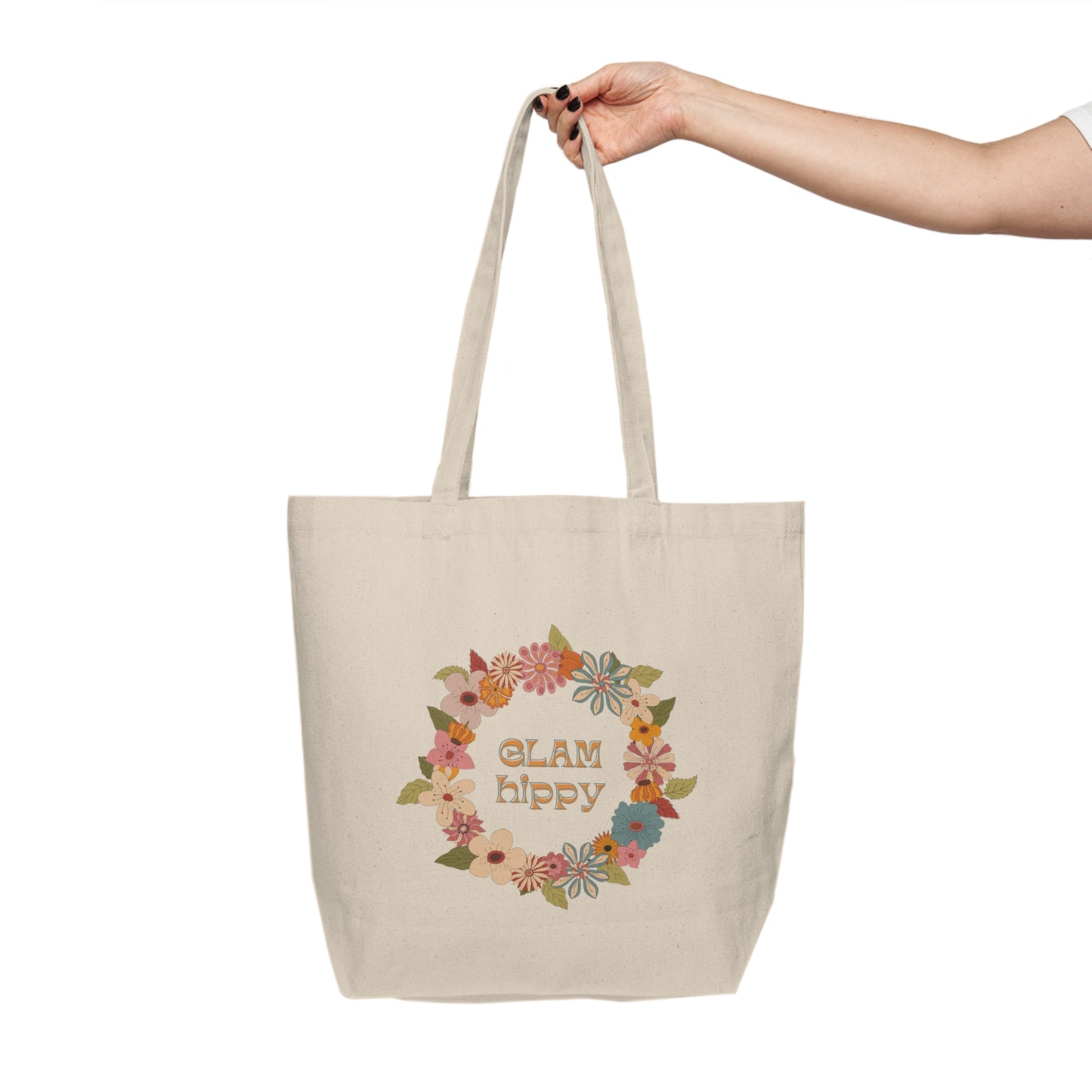 Canvas Shopping Tote