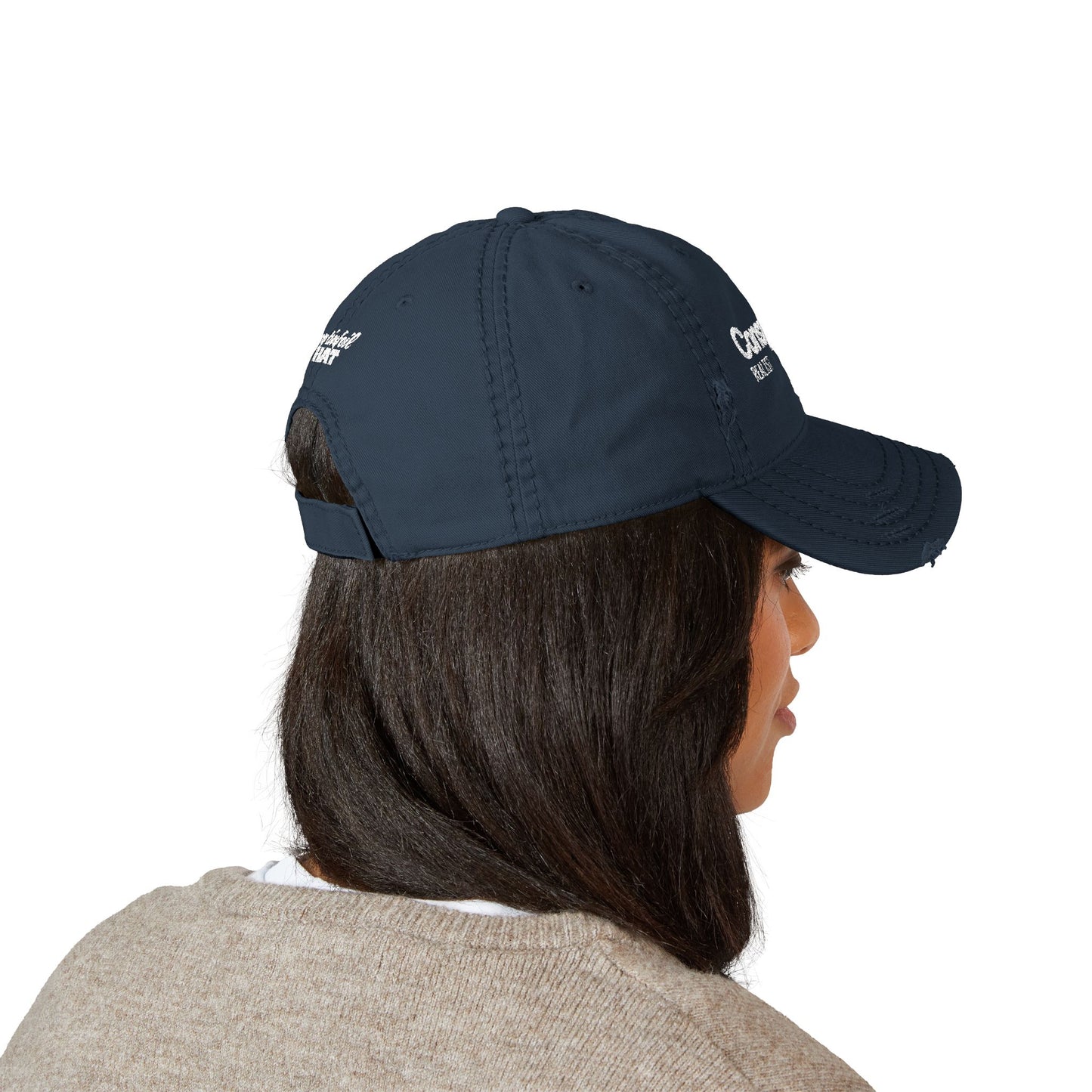 Distressed Dad Hat - Conspiracy Realist, My Tinfoil Hat - Casual Cap, Outdoor Hat, Gift for Dads, Funny Headwear, Trendy Fashion